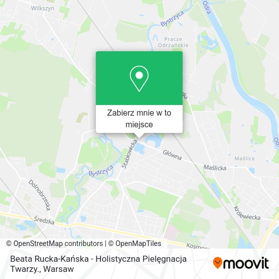 Mapa Beata Rucka-Kańska - Holistyczna Pielęgnacja Twarzy.