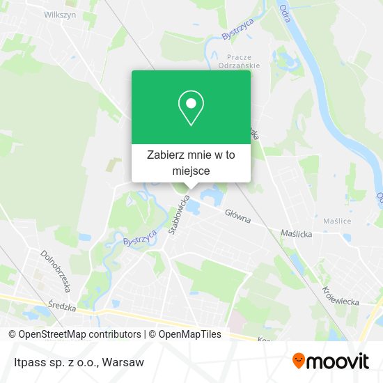 Mapa Itpass sp. z o.o.