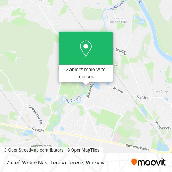 Mapa Zieleń Wokół Nas. Teresa Lorenz