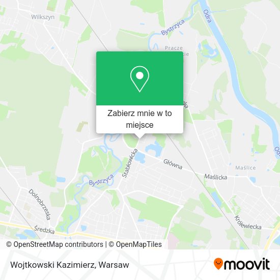 Mapa Wojtkowski Kazimierz