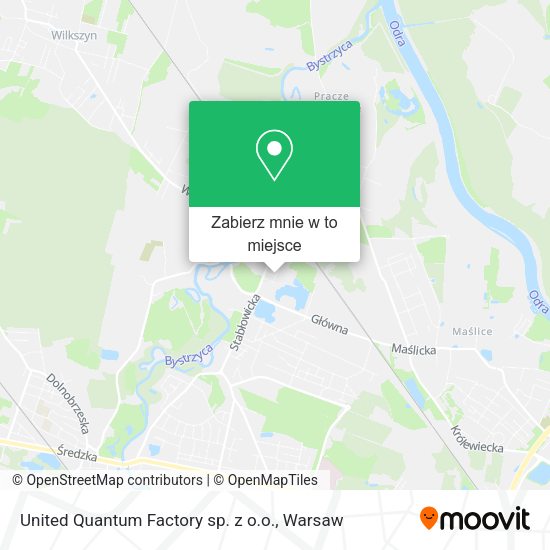 Mapa United Quantum Factory sp. z o.o.