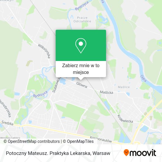 Mapa Potoczny Mateusz. Praktyka Lekarska