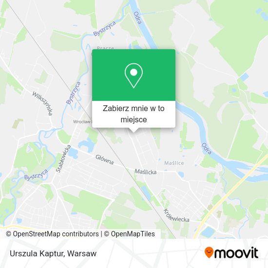 Mapa Urszula Kaptur