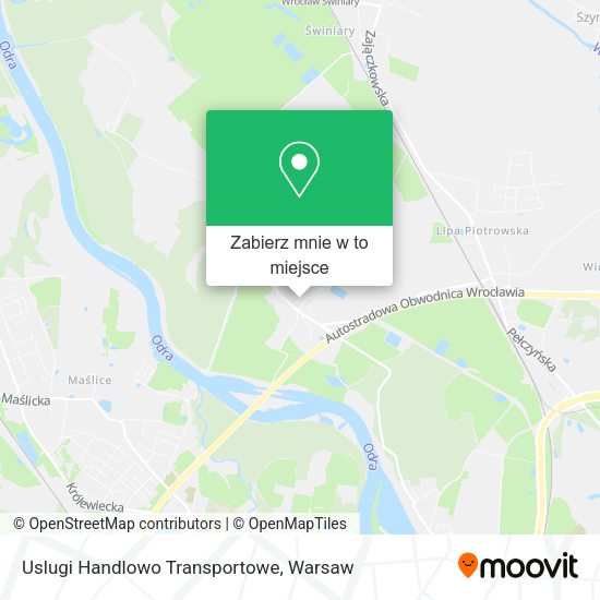 Mapa Uslugi Handlowo Transportowe