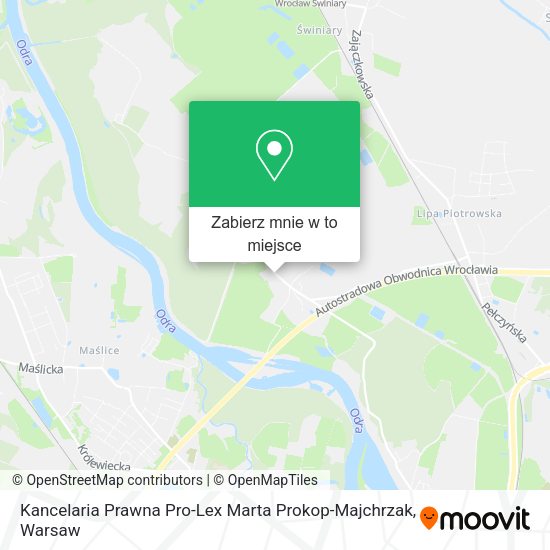 Mapa Kancelaria Prawna Pro-Lex Marta Prokop-Majchrzak