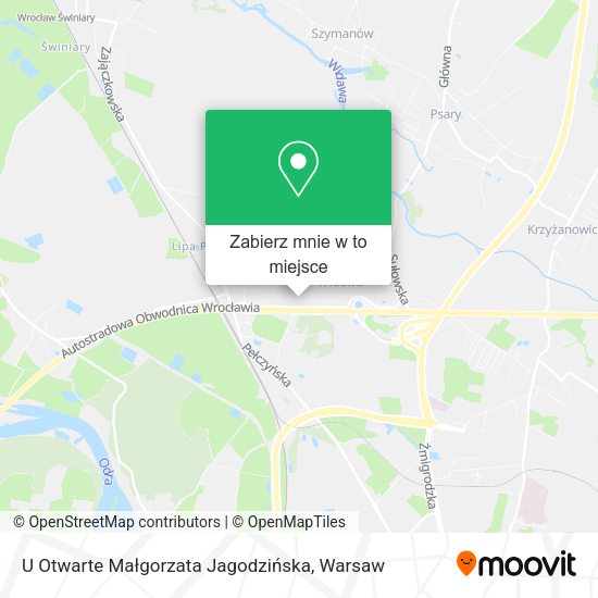 Mapa U Otwarte Małgorzata Jagodzińska