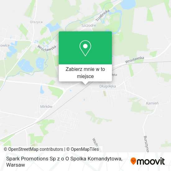 Mapa Spark Promotions Sp z o O Spolka Komandytowa