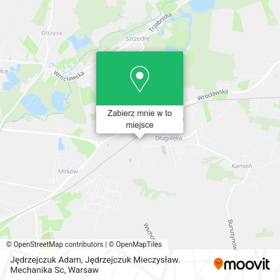 Mapa Jędrzejczuk Adam, Jędrzejczuk Mieczysław. Mechanika Sc