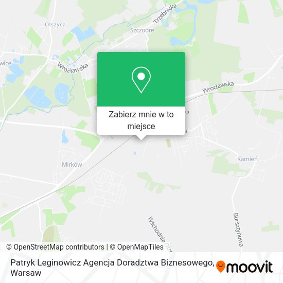 Mapa Patryk Leginowicz Agencja Doradztwa Biznesowego