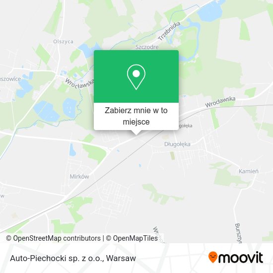 Mapa Auto-Piechocki sp. z o.o.