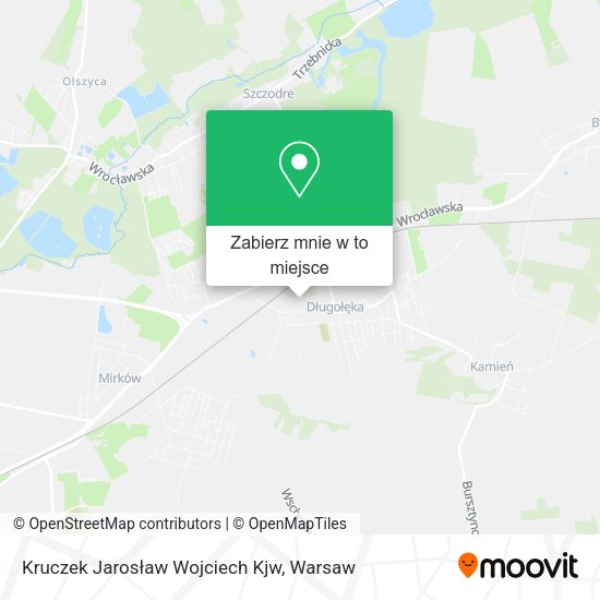 Mapa Kruczek Jarosław Wojciech Kjw