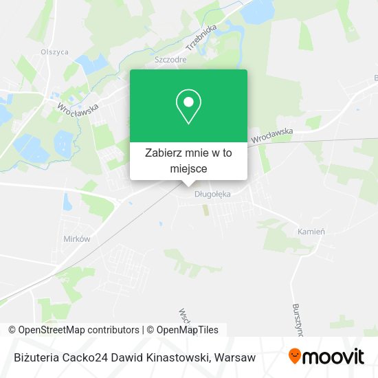 Mapa Biżuteria Cacko24 Dawid Kinastowski