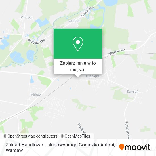 Mapa Zaklad Handlowo Uslugowy Ango Goraczko Antoni