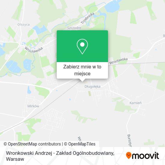 Mapa Wronkowski Andrzej - Zakład Ogólnobudowlany