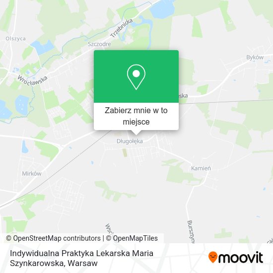 Mapa Indywidualna Praktyka Lekarska Maria Szynkarowska