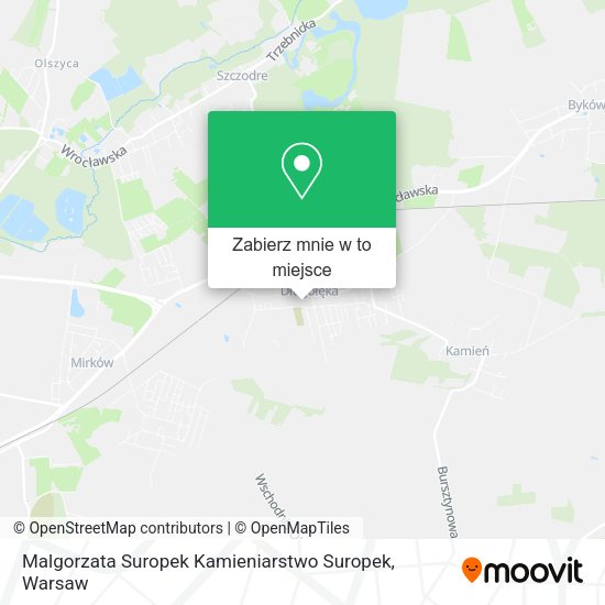 Mapa Malgorzata Suropek Kamieniarstwo Suropek