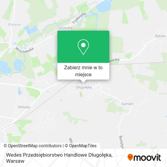 Mapa Wedes Przedsiębiorstwo Handlowe Długołęka