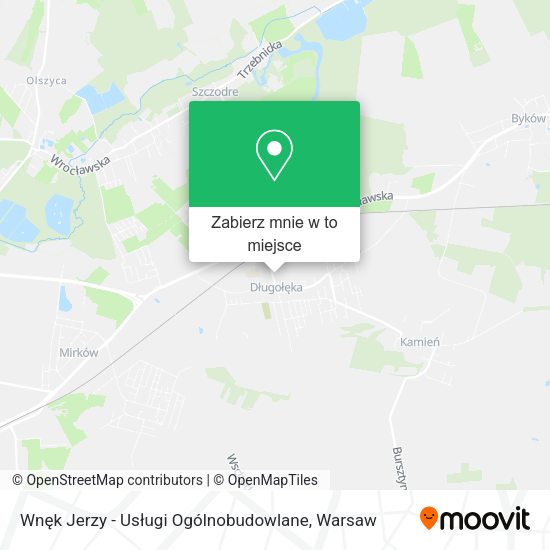 Mapa Wnęk Jerzy - Usługi Ogólnobudowlane