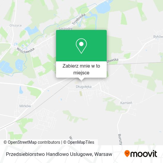 Mapa Przedsiebiorstwo Handlowo Uslugowe