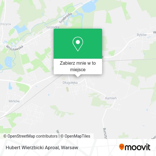 Mapa Hubert Wierzbicki Aproal