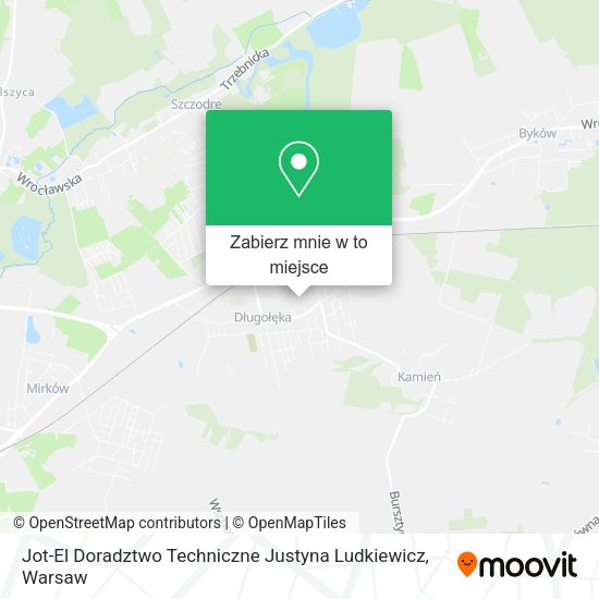 Mapa Jot-El Doradztwo Techniczne Justyna Ludkiewicz