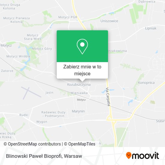 Mapa Blinowski Paweł Bioprofi