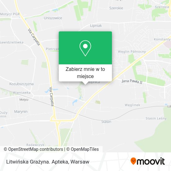 Mapa Litwińska Grażyna. Apteka