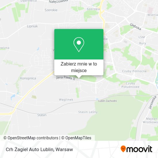 Mapa Crh Żagiel Auto Lublin