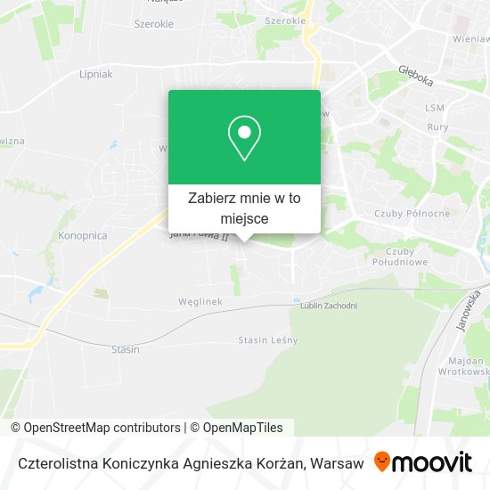 Mapa Czterolistna Koniczynka Agnieszka Korżan