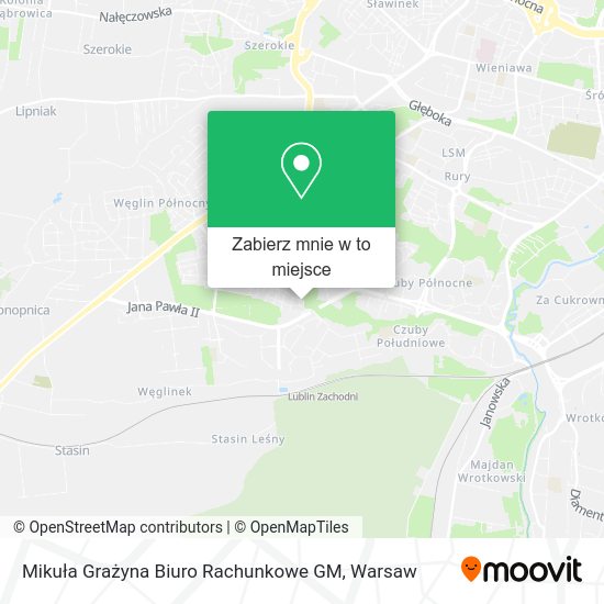 Mapa Mikuła Grażyna Biuro Rachunkowe GM