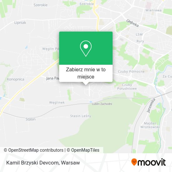 Mapa Kamil Brzyski Devcom