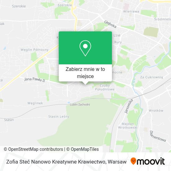 Mapa Zofia Steć Nanowo Kreatywne Krawiectwo