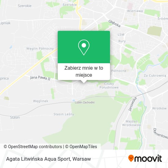 Mapa Agata Litwińska Aqua Sport