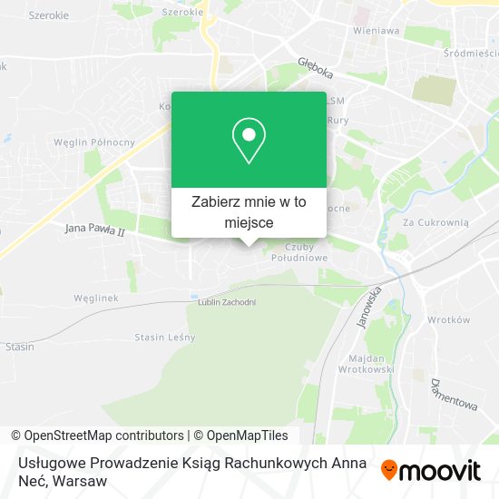 Mapa Usługowe Prowadzenie Ksiąg Rachunkowych Anna Neć