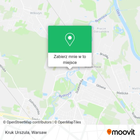 Mapa Kruk Urszula