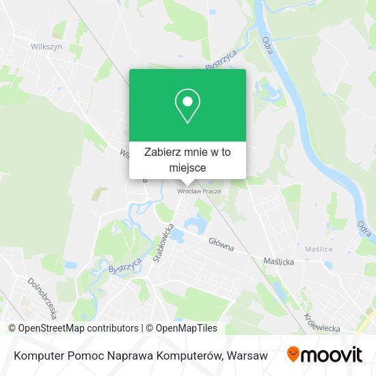 Mapa Komputer Pomoc Naprawa Komputerów