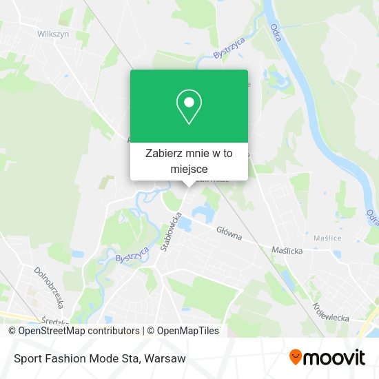 Mapa Sport Fashion Mode Sta