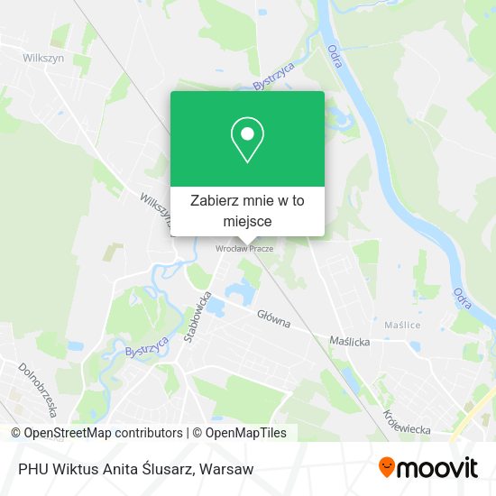 Mapa PHU Wiktus Anita Ślusarz