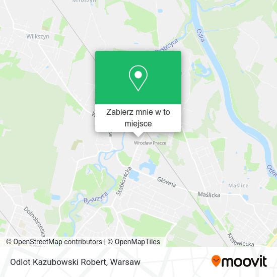 Mapa Odlot Kazubowski Robert