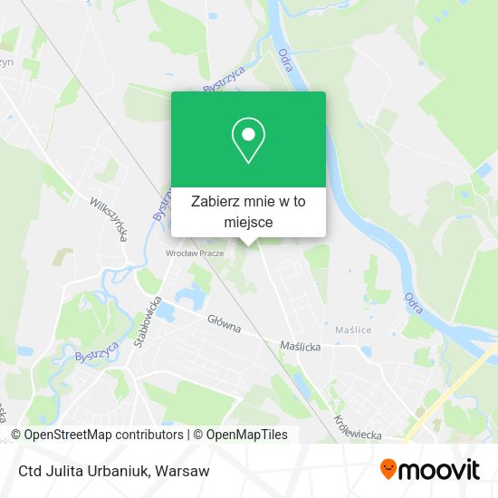 Mapa Ctd Julita Urbaniuk