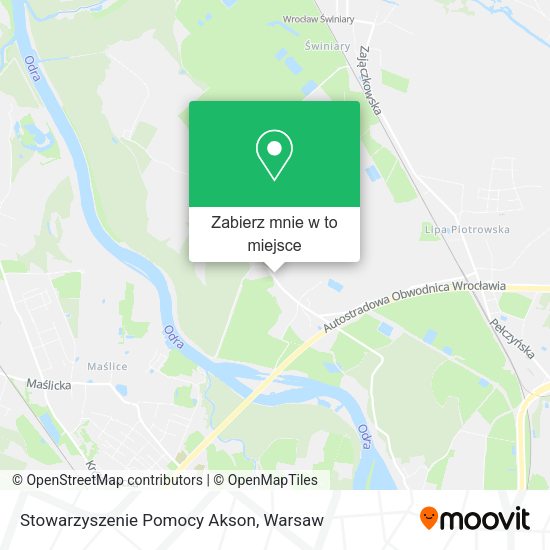 Mapa Stowarzyszenie Pomocy Akson