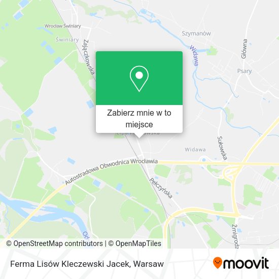 Mapa Ferma Lisów Kleczewski Jacek