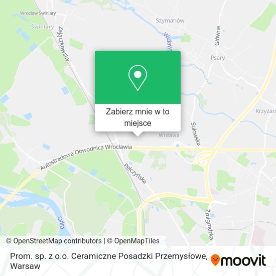 Mapa Prom. sp. z o.o. Ceramiczne Posadzki Przemysłowe