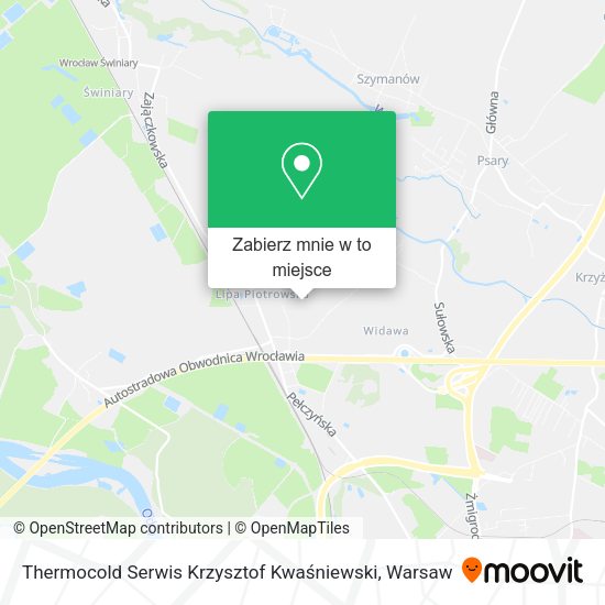 Mapa Thermocold Serwis Krzysztof Kwaśniewski