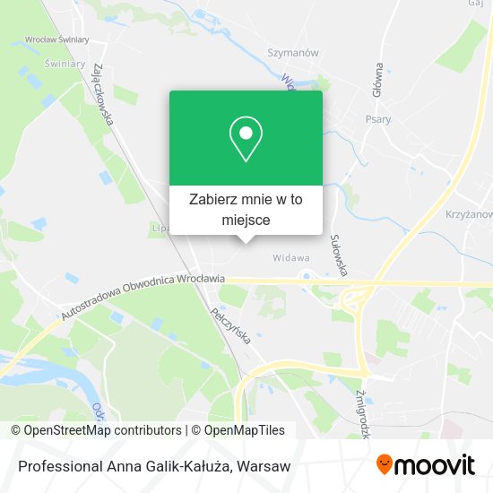 Mapa Professional Anna Galik-Kałuża