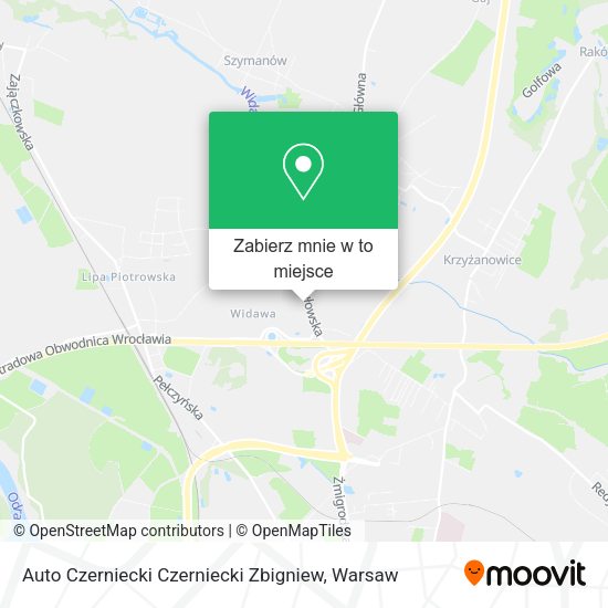 Mapa Auto Czerniecki Czerniecki Zbigniew