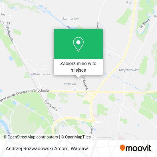 Mapa Andrzej Rozwadowski Arcom