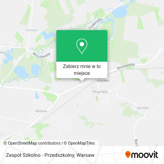 Mapa Zespół Szkolno - Przedszkolny