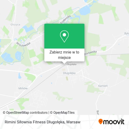 Mapa Rimini Siłownia Fitness Długołęka