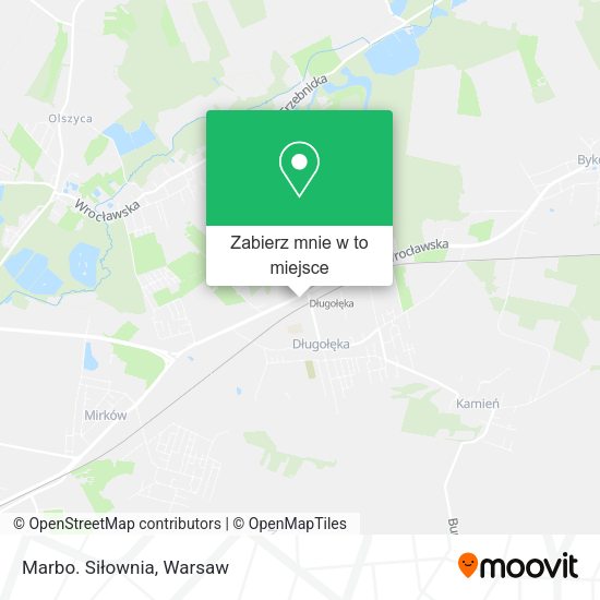 Mapa Marbo. Siłownia